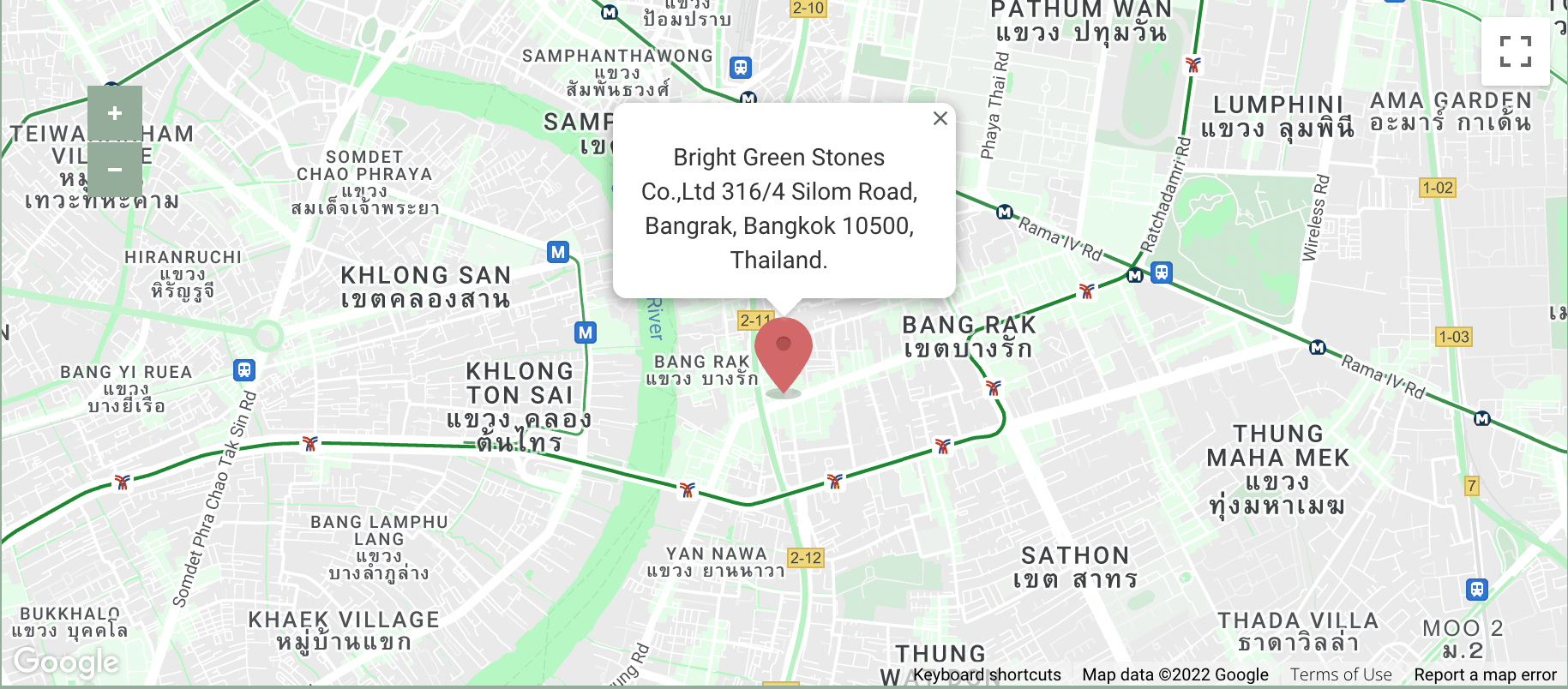 Bright Green Stones Co.,Ltd Address